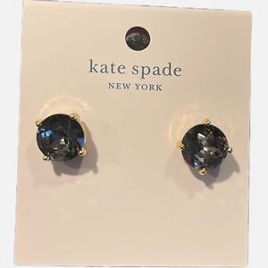KATE SPADE Black Stud Earrings